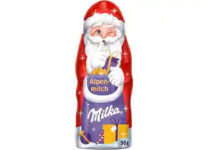 MILKA Weihnachtsmann Alpenmilch