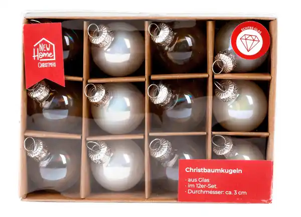 Bild 1 von Weihnachtsbaumkugeln „Seifenblasen“ Glas