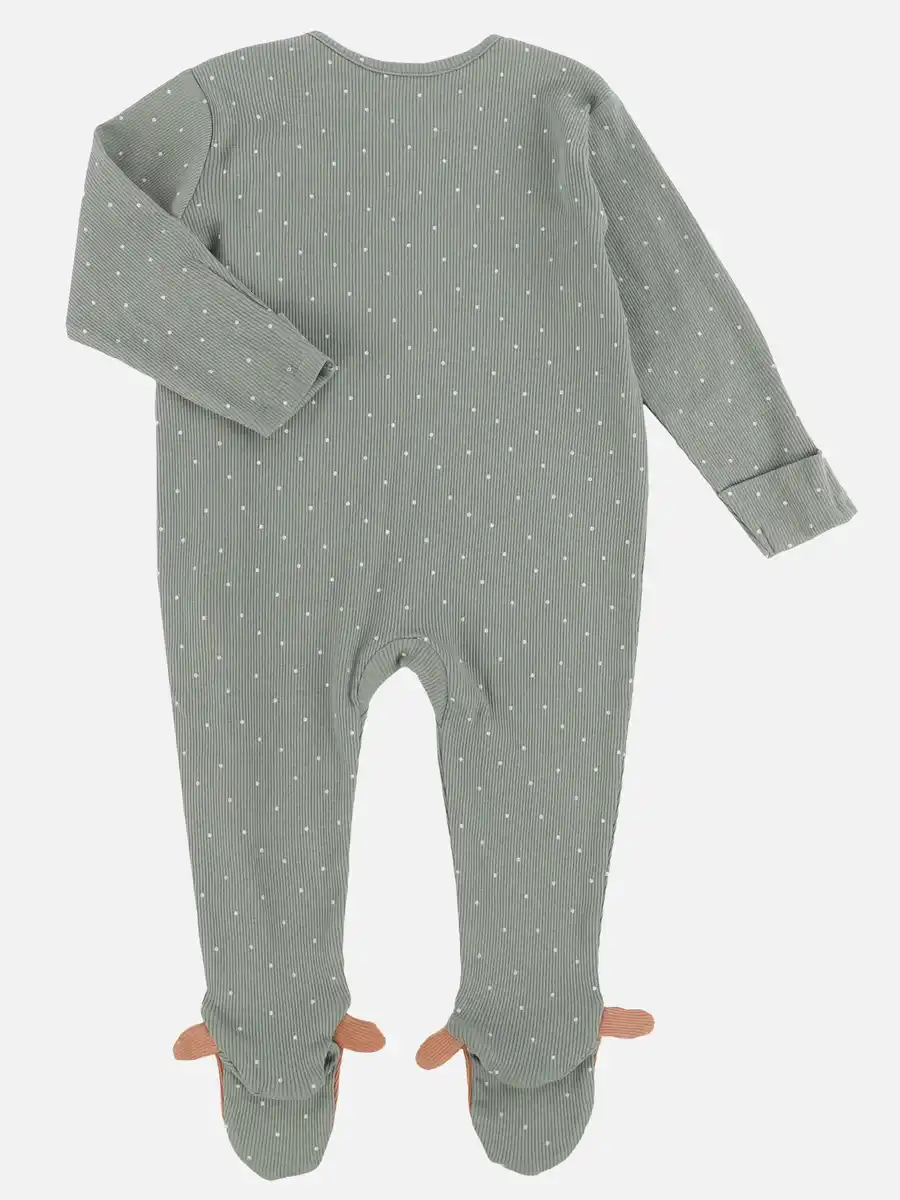 Bild 2 von Baby Strampler mit Rentiermotiv Grün