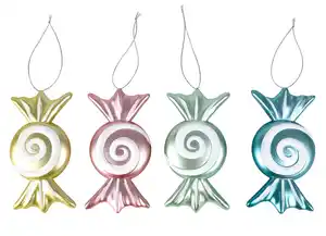 Baumschmuck „Bonbons“ Kunststoff