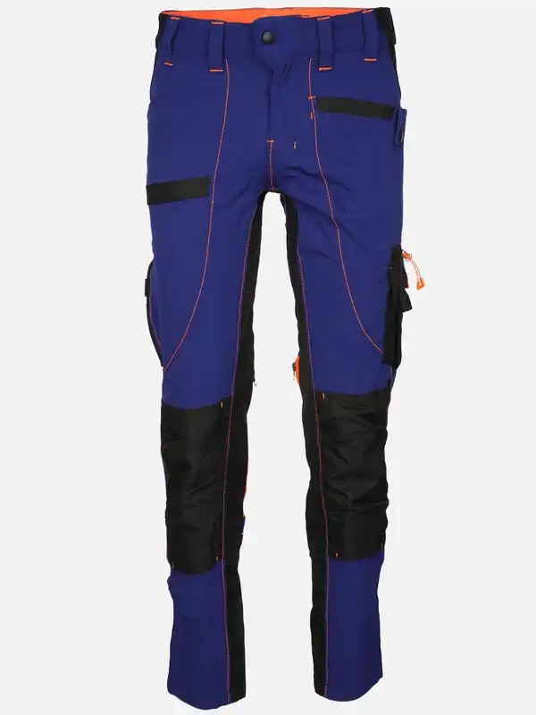 Bild 1 von Herren Arbeitshose mit Superflex und vielen Details Blau