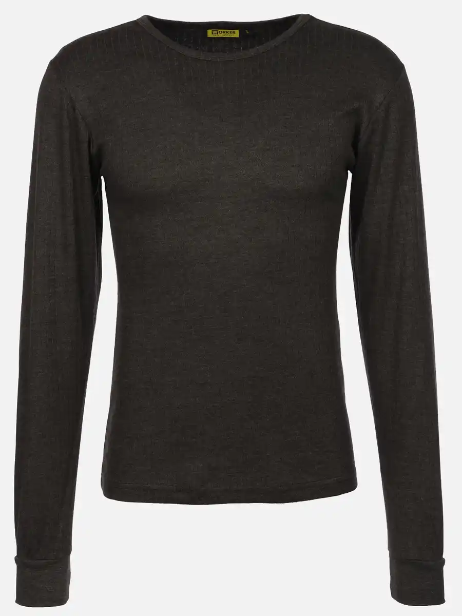 Bild 1 von Herren Thermo-Unterziehhemd mit langem Arm Grau