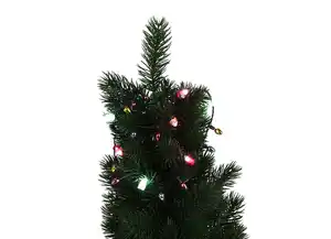 LED Lichterkranz mit 28 farbigen LED-Tropfen