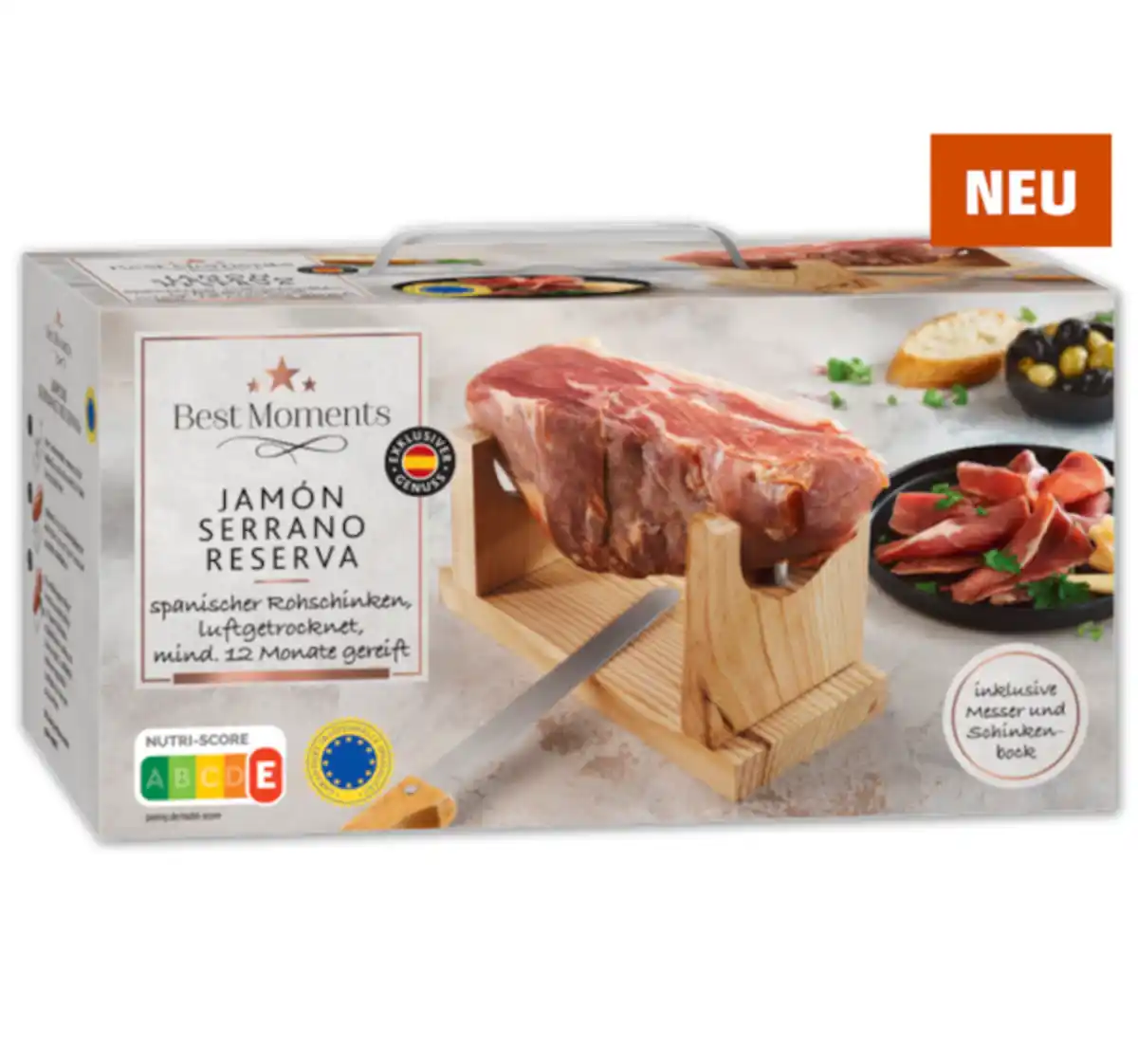 Bild 1 von BEST MOMENTS Jamón Serrano Reserva*