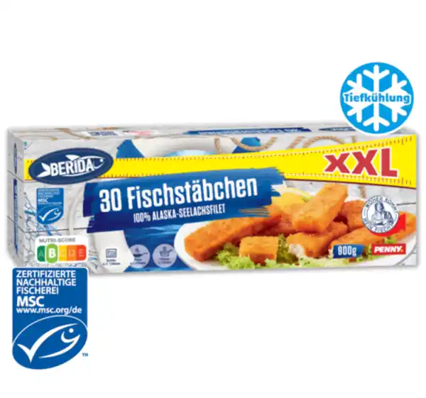 Bild 1 von BERIDA XXL Fischstäbchen*
