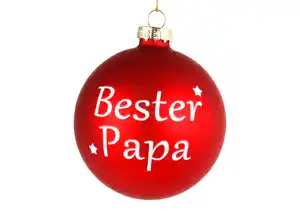 Baumkugel 'Bester Papa'