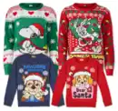 Bild 1 von PEANUTS, THE GRINCH, PAW PATROL oder LOONEY TUNES X-Mas-Strickbekleidung*