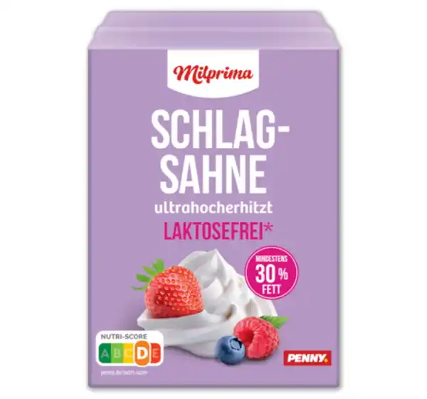 Bild 1 von MILPRIMA H-Schlagsahne laktosefrei
