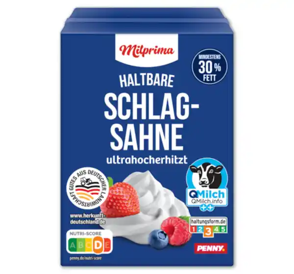 Bild 1 von MILPRIMA H-Schlagsahne