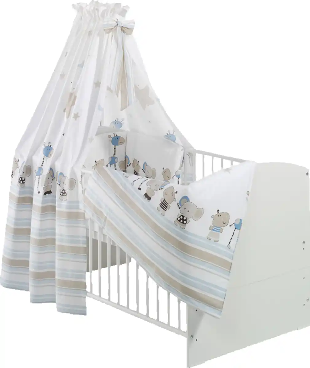 Bild 1 von Schardt Komplettbett "Classic-Line weiß", "Banjo blau"