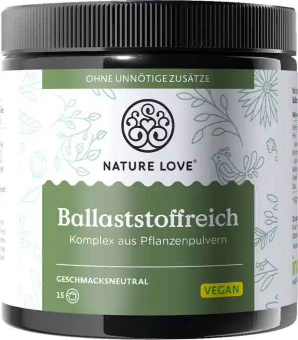 Bild 1 von Nature Love Ballaststoffreich Pulver, 225 g