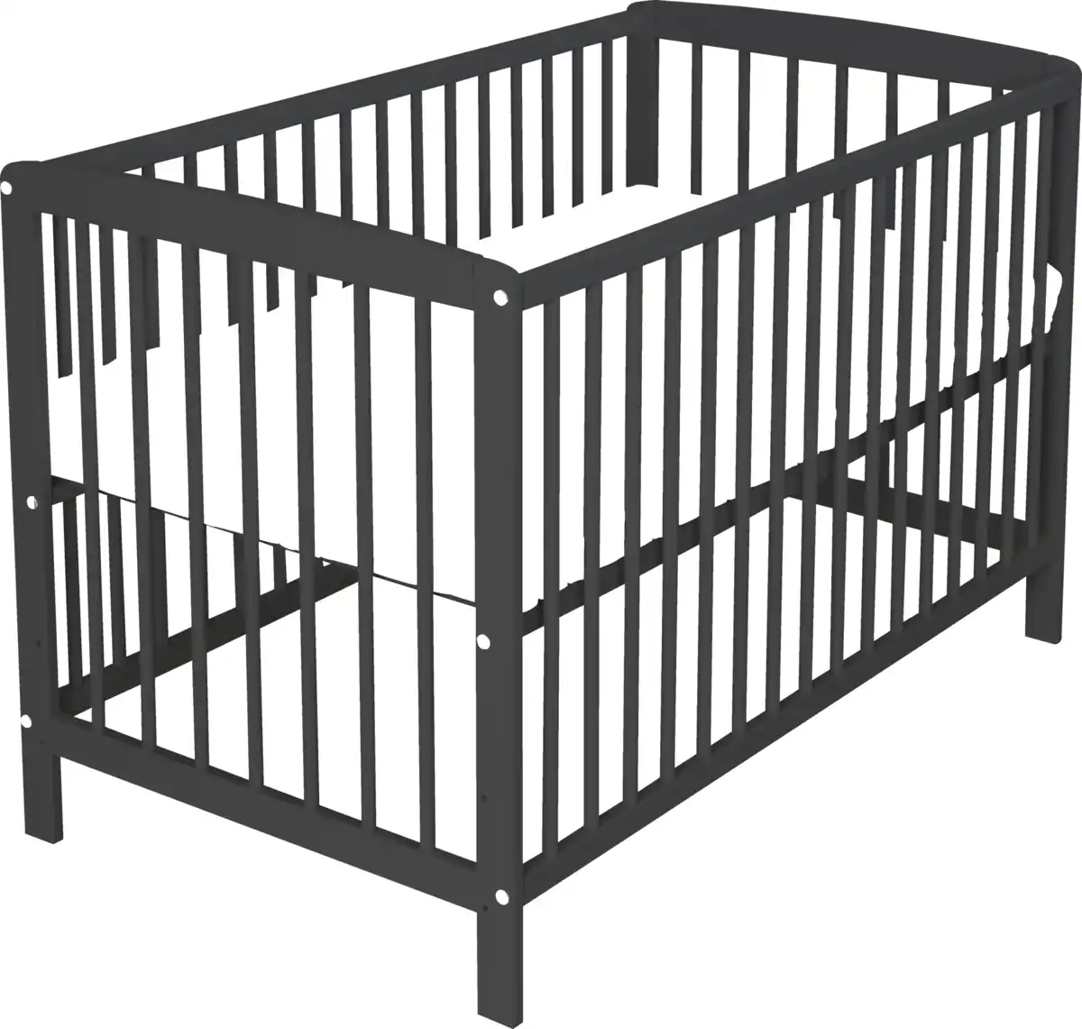 Bild 1 von Schardt Gitterbett Felix, schwarz