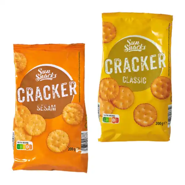 Bild 1 von SUN SNACKS Cracker 200g