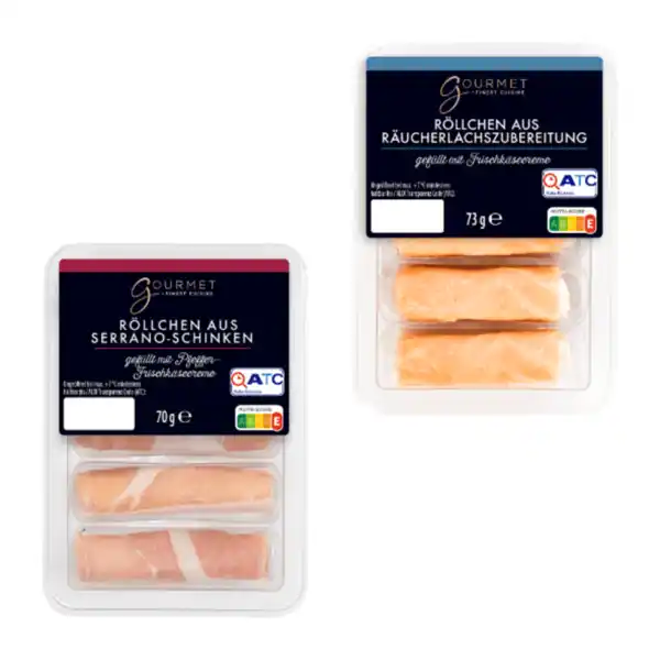 Bild 1 von GOURMET FINEST CUISINE Lachs- / Serrano-Röllchen