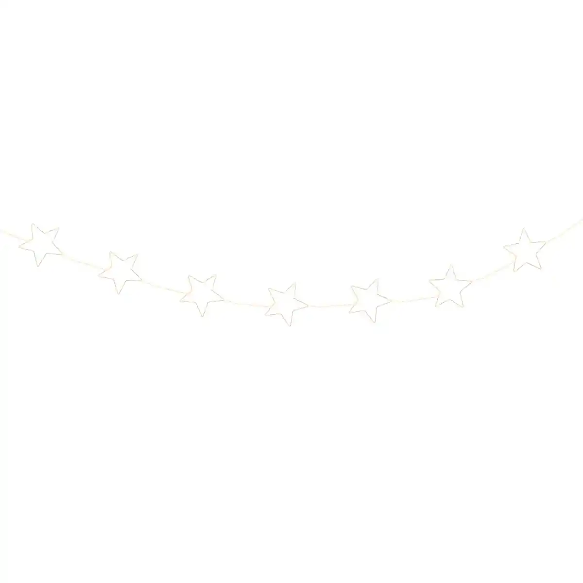 Bild 1 von LED-Sternengirlande, 150 LEDs, warmweiß, 2,15 m