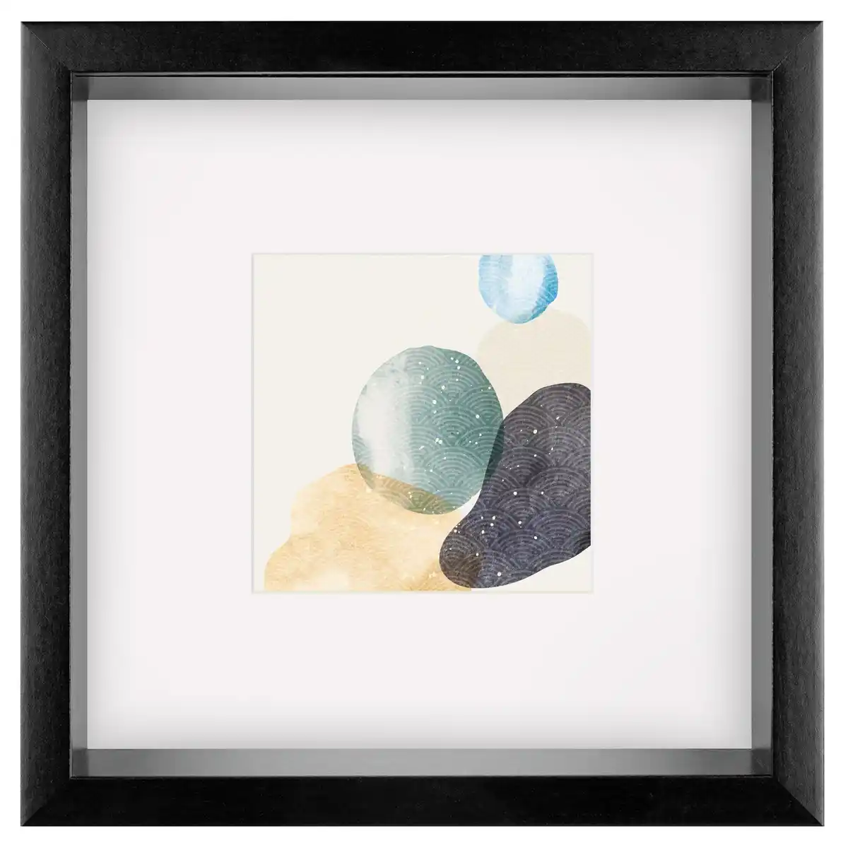 Bild 1 von Bilderrahmen »Shape 3D«, 25 x 25 cm, schwarz