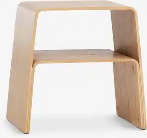 Hocker VANDEL stapelbar eiche natur