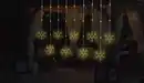 Bild 1 von Schneeflockenlichterkette121 LED ww IP 44 3AATimer