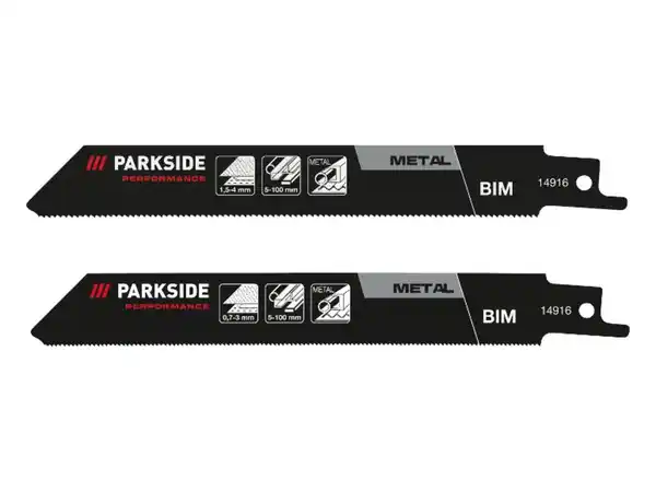 Bild 3 von PARKSIDE PERFORMANCE® Säbelsägeblatt-Set »PFSZP 3 A1«, 2 Stück