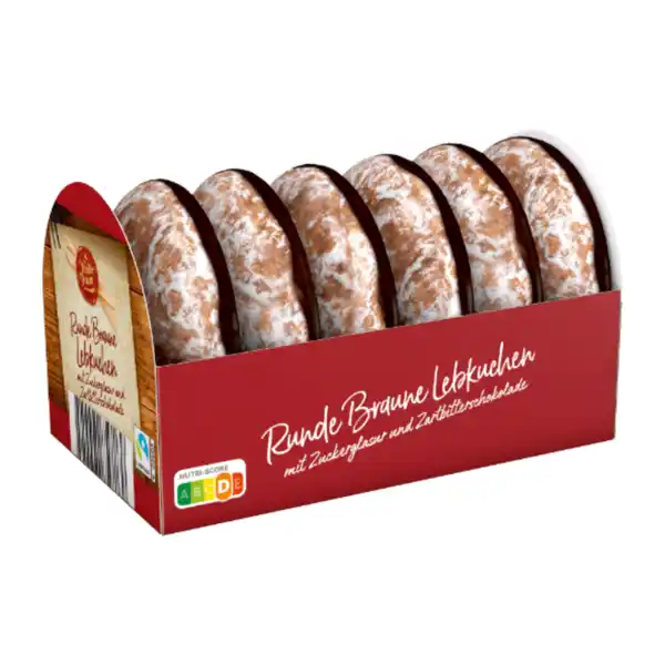 Bild 1 von WINTERTRAUM Runde braune Lebkuchen 200g