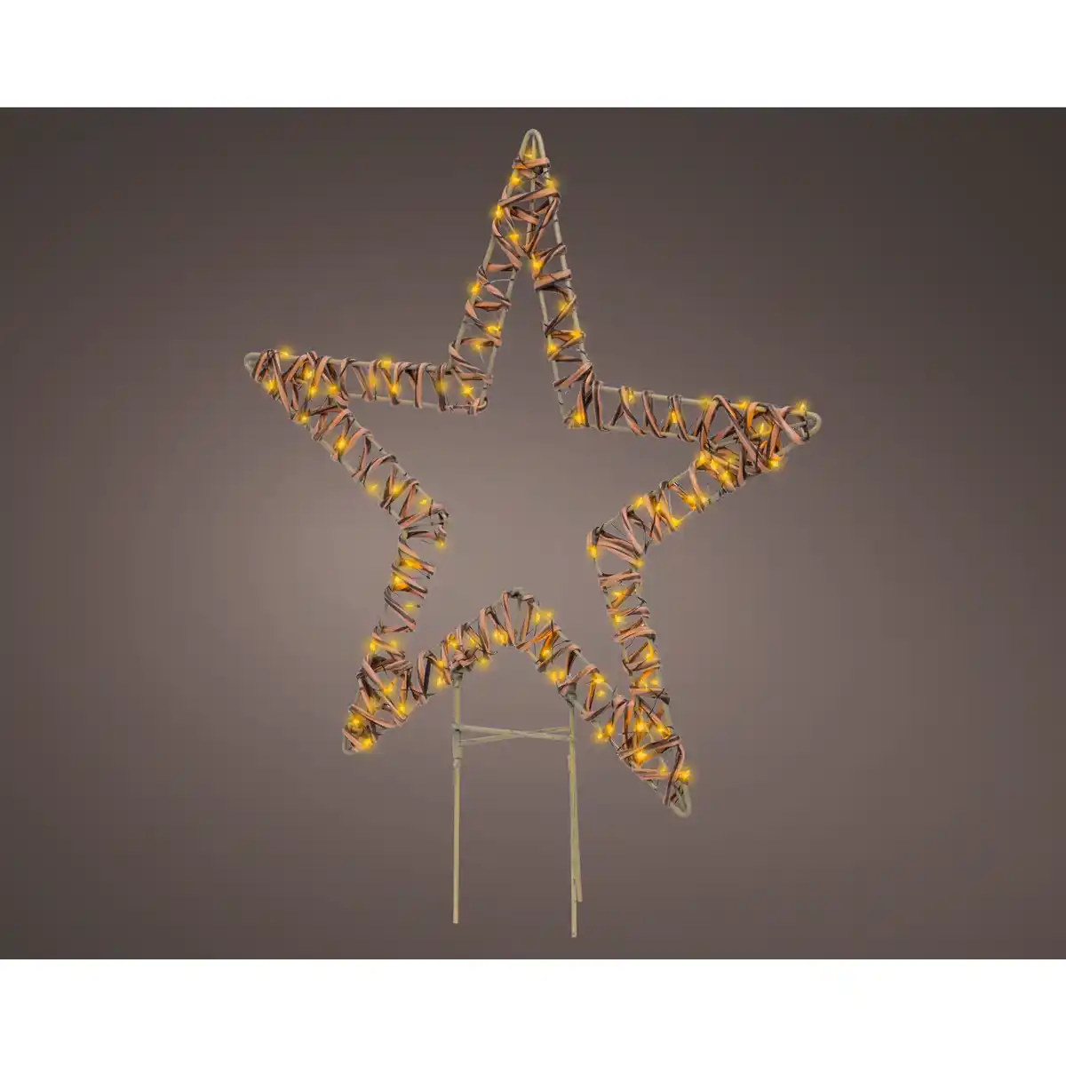 Bild 2 von LED-Stableuchte »Stern«, warmweiß, für außen geeignet