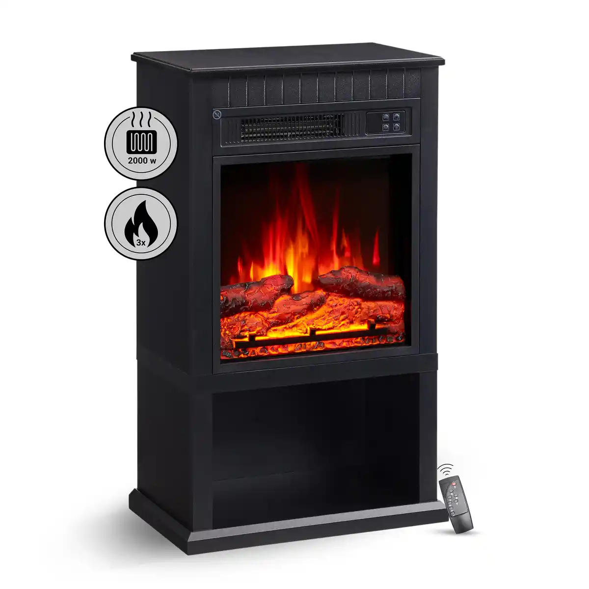 Bild 1 von Elektrokamin BALDERIA Ember - Standkamin - schwarz