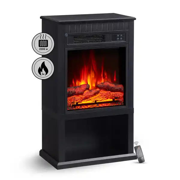 Bild 1 von Elektrokamin BALDERIA Ember - Standkamin - schwarz