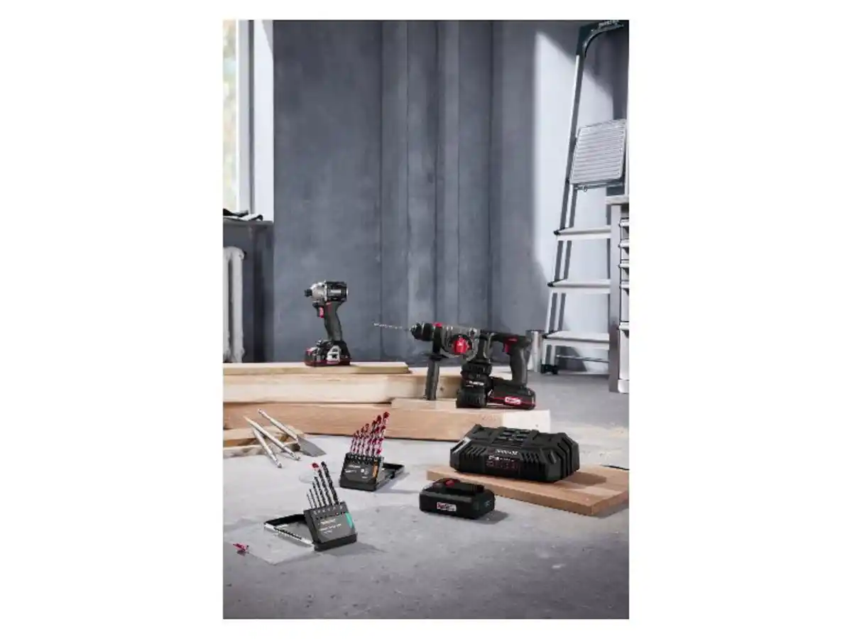 Bild 2 von PARKSIDE PERFORMANCE® SDS-Plus-Hammerbohrer-/ Meißel-Set