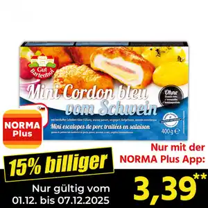 Gut Bartenhof Mini Schnitzel / Mini Cordon bleu