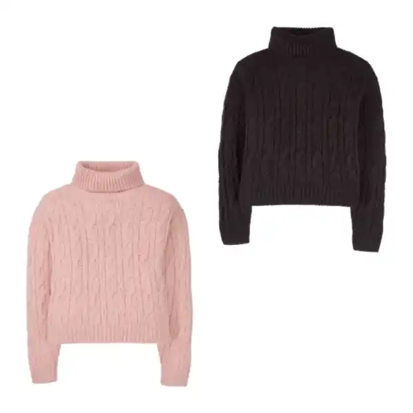 Bild 1 von UP2FASHION Pullover mit Zopfmuster