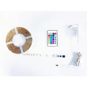 CASAYA LED-Streifen, 5 m, 20 W, 150 x RGB-LED inkl. Fernbedienung