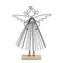Bild 1 von Mica Decorations Dekofigur Engel 33 cm schwarz gold