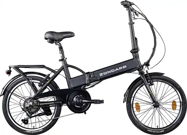 Bild 1 von Zündapp E-Bike Faltrad Green 1.0 Unisex 20 Zoll 6-Gang 270 Wh schwarz