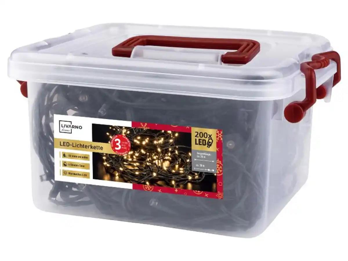 Bild 2 von LIVARNO home Lichterkette mit 200 LEDs