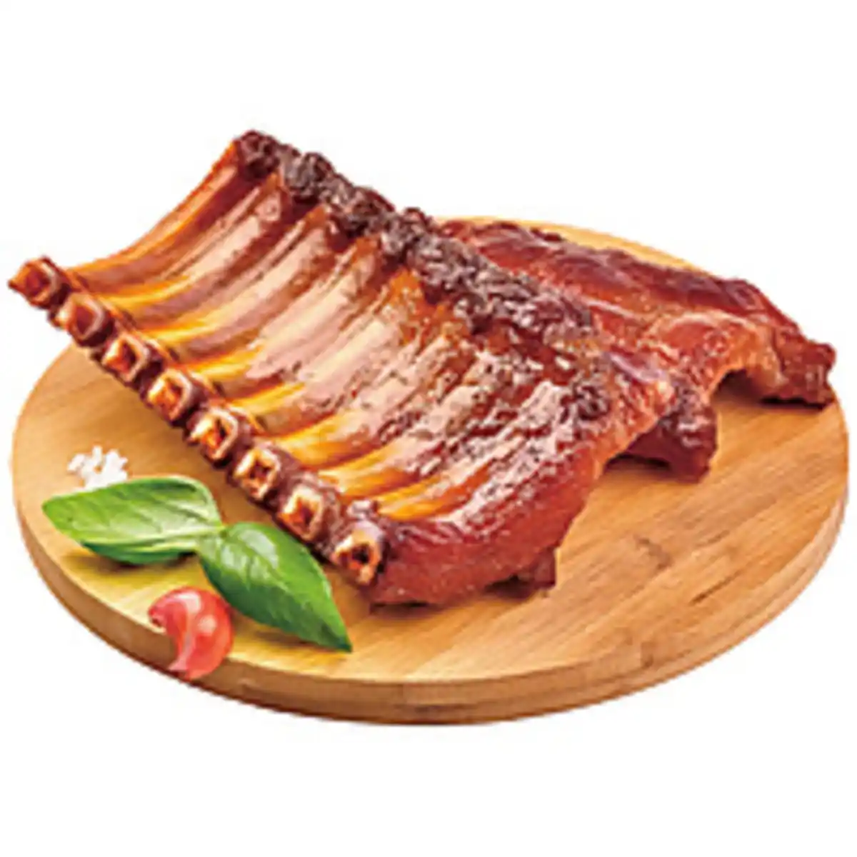 Bild 1 von Gepökelte Schälrippchen, gegart und geräuchert, vakuumiert