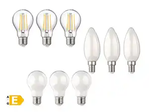Livarno 3 LED-Filamentlampen,  3 Stu