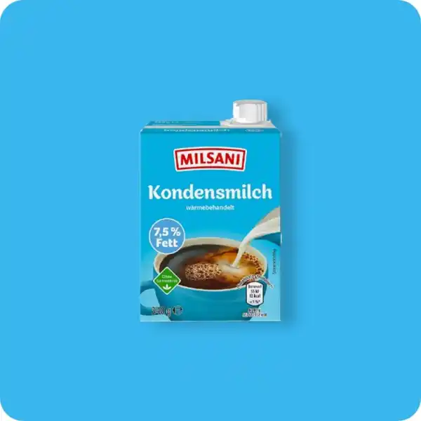 Bild 1 von MILSANI Kondensmilch, 7 %