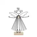 Bild 1 von Mica Decorations Dekofigur Engel 23 cm schwarz gold