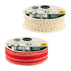 HOME CREATION Weihnachtsgeschenkband / -bänder