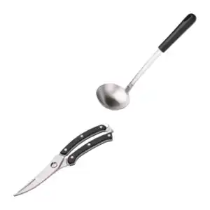 CROFTON Edelstahl-Küchenhelfer