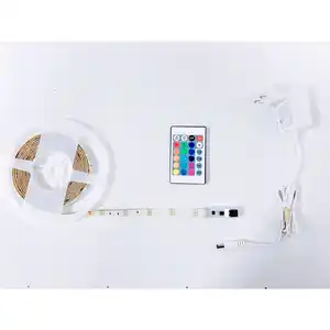 CASAYA LED-Streifen, 3 m, 12 W, 90 x RGB-LED inkl. Fernbedienung