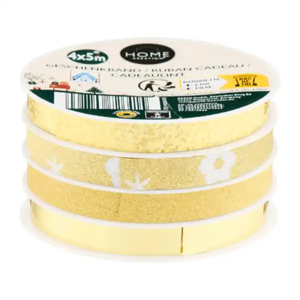 Bild 3 von HOME CREATION Weihnachtsgeschenkband / -bänder