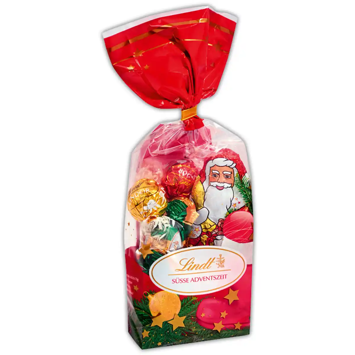 Bild 1 von Lindt Weihnachtsmann Geschenkbeutel Mischung