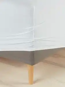 Jersey-Spannbettlaken JENNY 90x200x35cm weiß