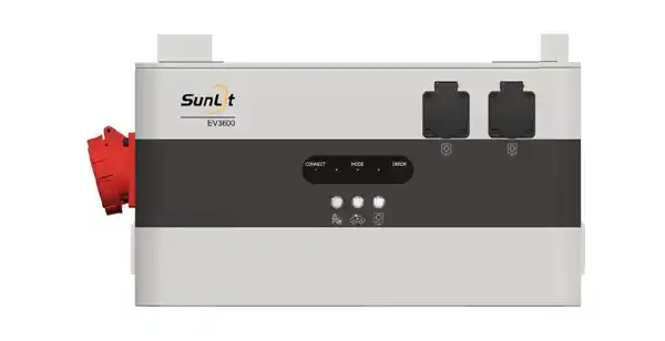 Bild 1 von Sunlit Insellösung EV3600 bidirektionaler Wechselrichter