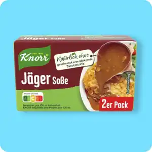 KNORR®  Basissoße, Jäger Soße
