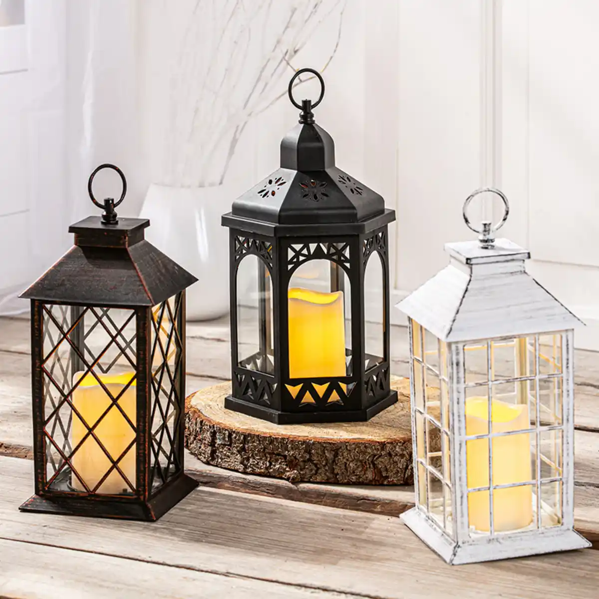 Bild 1 von I-Glow XL-Laterne mit LED-Kerze