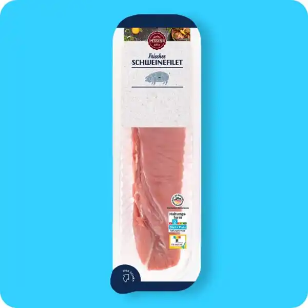 Bild 1 von MEINE METZGEREI Schweinefilet, Zum Braten oder für den Grill