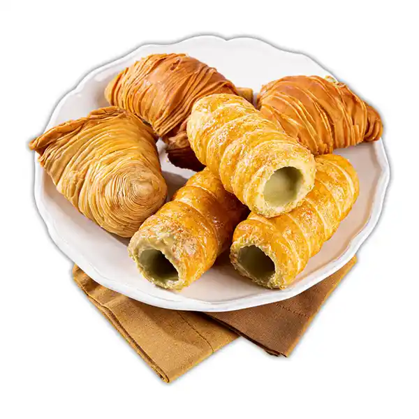 Bild 4 von Finest Gourmet Hochwertige Blätterteiggebäcke mit Pistaziencreme