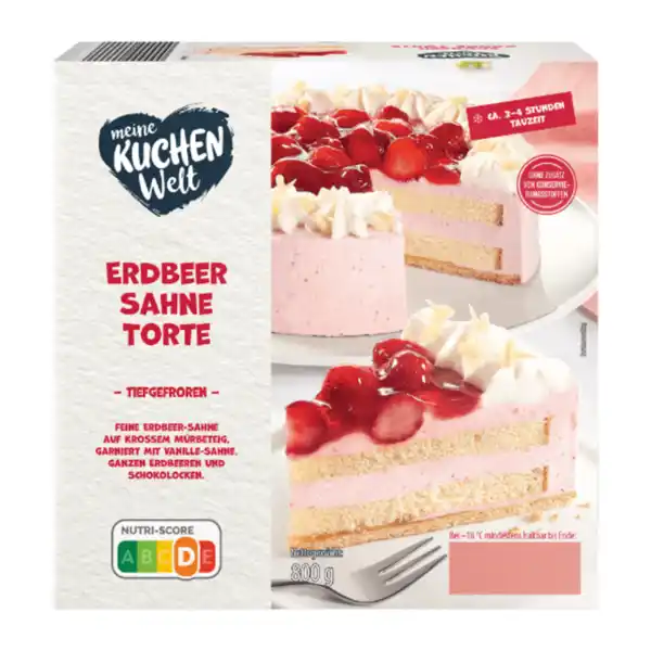 Bild 2 von MEINE KUCHENWELT Sahnetorte 800g